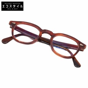 TART OPTICAL タートオプティカル USA刻印 1950-60s ヴィンテージ アーネル メガネ 眼鏡 44-24 アンバー メンズ