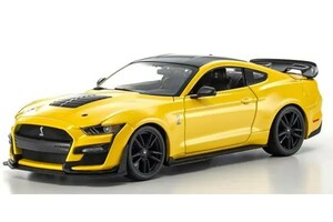 送料無料 マイスト 1/18 マスタング シェルビー GT500 2020 イエロー/ブラック MS31452Y 新品未開封品