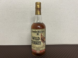 未開栓　A2　WILD TURKEY　ワイルドターキー　8年　50.5％　ウイスキー　ケンタッキー　バーボン　101PROOF　金キャップ　ゴールド