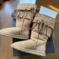 UGG x JIMMY CHOO ムートンブーツ　US5 22cm