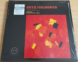 ★ ジャズボッサ歴史的名盤 高音質180g重量盤ＬＰレコード Acoustic Sounds盤 『Getz / Gilberto』 リマスター★貴重盤！入手困難！人気！