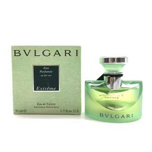 ほぼ未使用 BVLGARI ブルガリ オ パフメ オーテヴェール エクストレーム オーデトワレ 50ml スプレー 香水 フレグランス 管理RY24002282