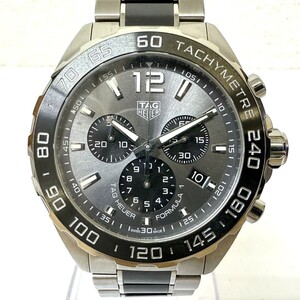 I995-I61-220【電池交換済み/稼働】 TAG HEUER タグホイヤー FOMULA1 フォーミュラ1 CAZ1011 クロノグラフ デイト メンズ 腕時計 クォーツ