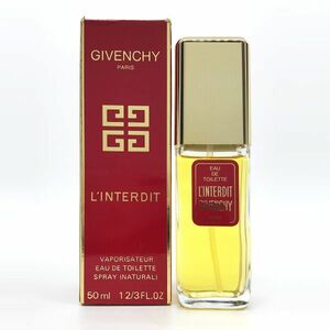 GIVENCHY ジバンシー ランテルディ L`Interdit EDT 50ml ☆残量たっぷり　送料350円