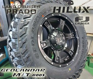 JL JK ラングラー LEXXEL OutLaw ヨコハマ ジオランダー MT G003 285/70R17 33x12.50R17 35x12.50R17 タイヤホイール17インチ