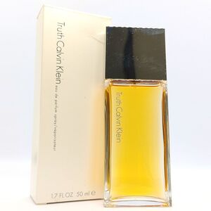 CALVIN KLEIN カルバン クライン トゥルース TRUTH EDP 50ml ☆残量たっぷり9割　送料450円