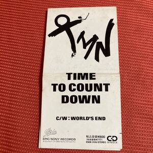 481)TIME TO COUNT DOWN/TM NETWORK、 小室みつ子、 小室哲哉