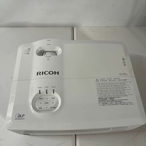 「2FY34」ジャンク　リコー　RICOH　プロジェクター　WX5770 ファン不良？　Tempエラー表示（240807）