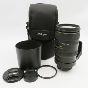 1円〜 Nikon ニコン AF VR-NIKKOR 80-400mm 1:4.5-5.6D ED 望遠ズームレンズ ケース付 動作未確認 y82-3373829【Y商品】