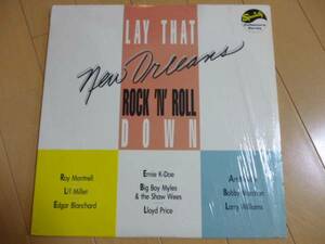 LP レコード LAY THAT NEW ORLEANS ROCK