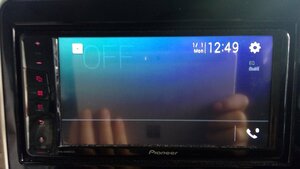 (I)カーオーディオ スズキ純正ナビ pioneer パイオニア製 PVH-9300DVSZS FM/AM/CD/DVD/Bluetooth 動作確認初期化済み。(2522)