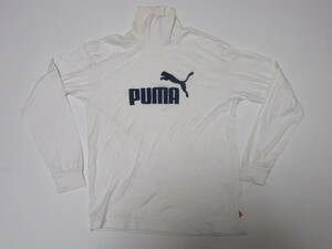 6402★難あり★PUMA プーマ クリーム タートルネック 【サイズ150ｃｍ】