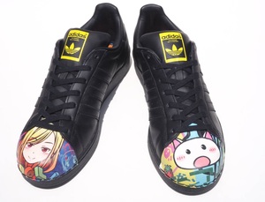 デッド!! 新品 レア 26,5cm 限定 15年 adidas ORIGINALS SUPERSTAR SUPERSHELL X PHARRELL ANIME スーパースター ファレル・ウィリアムス