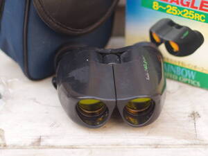 M10525 定価35800円 Kenko BINOCULARS SUPER COMPACT ZOOM EAGLE 双眼鏡 8〜25X25RC 使用OK 加水分解によるベタつき ゆうぱっく60 0604