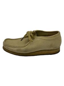 Clarks◆Wallabee/ワラビー/シューズ/27cm/ベージュ/スウェード/61284821