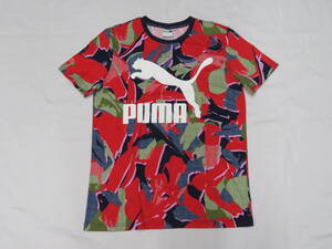 055　プーマ／PUMA　CLASSICS　AOP　SS　Tシャツ（S）