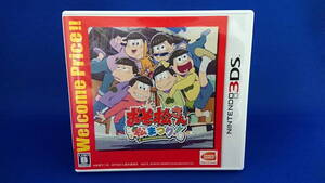 3DS ソフト おそ松さん 松まつり！操作シートなし 即決！