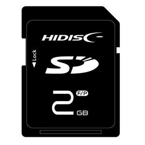 同梱可能 SDカード 2GB 2ギガ ハイディスク HIDISCｘ１枚