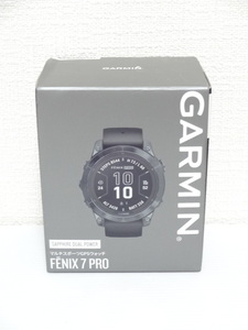 ガーミン fenix 7 Pro Sapphire Dual Power Ti Carbon Gray DLC／BLACK ベルト無