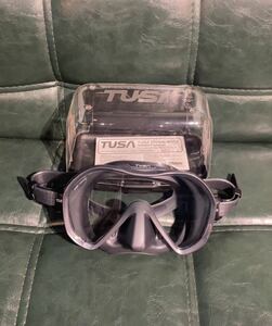 新品 TUSA Zensee ダイビング マスク M1010 QGM グレー