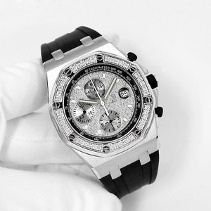 AUDEMARS PIGUET オーデマピゲ ロイヤルオーク オフショア クロノグラフ ベゼルダイヤ 42mm 26170ST.OO.D101CR.03 パヴェ ダイヤモンド