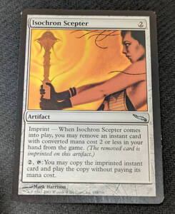 MTG MRD 英語版 等時の王笏/Isochron Scepter