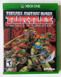 ティーンエイジミュータントニンジャター トルズ イン マンハッタン TMNT TURTLES MUTANTS IN MANHATTAN 北米版★ XBOX ONE / SERIES X