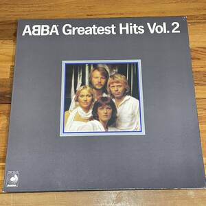 BE12【LPレコード】ABBA GREATEST Hits vol.2 レコードLP盤　日本版