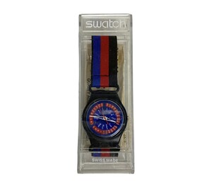 【極美品】 SWATCH SUSPENDERS スウォッチ サスペンダー 腕時計 クォーツ 電池交換済み　23ぬ214