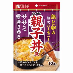 サンライズ ゴン太の親子丼風 ササミ巻き巻き 10本 犬用おやつ