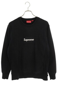 シュプリーム スウェット Box Logo Crewneck サイズ:M ボックスロゴクルーネックスウェット 中古 NO05