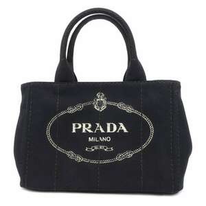 プラダ トートバッグ カナパ CANAPA 2way 1BG439 PRADA バッグ ハンドバッグ デニムキャンバス ショルダーバッグ 【安心保証】