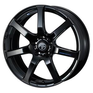 レオニス NAVIA07 ホイール1本 18x8.0 +42 112 5H(PBK(パールブラック))