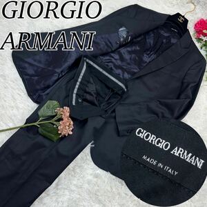 Y3 GIORGIO ARMANI ジョルジオ アルマーニ メンズ 男性 紳士服 スーツ 上下セット セットアップ イタリア製 シングル SOHO ドット柄 XL 54