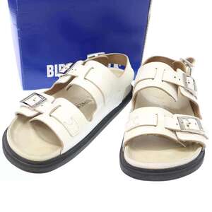 BIRKENSTOCK ビルケンシュトック Cannes カンヌナチュラルレザーサンダル 1023961 ホワイト 39 ITV6G6APT1IG