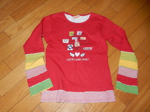 カステルバジャック/KIDS SPORT ♪ロンT/長袖 Tシャツ 140★USED