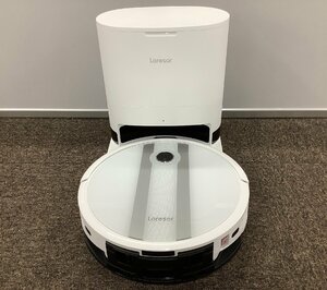 【中古美品】ロボット掃除機 Laresar Grande 2 ロボット掃除機 自動ゴミ収集器 セット G1060　2022年製