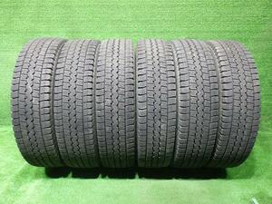 中古 ダンロップ タイヤ 冬 185/85R16 6本 2019年 LT03