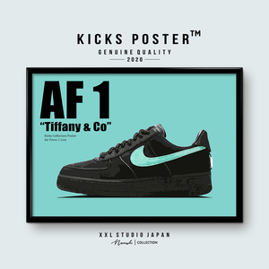 AF1 エアフォース1 エアフォース1 ティファニー1837 Air Force 1 Tiffany & Co キックスポスター 送料無料 AF1-121