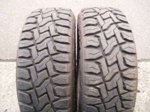 215/65R16 109/107Q 8PR トーヨーオープンカントリーR/T 2022年製　中古2本