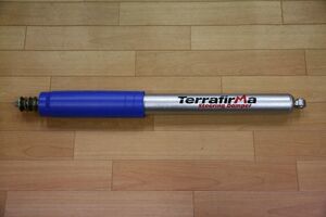 モトレージ TERRA firmaステアリングダンパー 2nd レンジローバー/ディフェンダー/ディスカバリー1/クラシックレンジ 北海道・離島は要確認