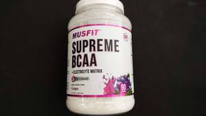 MUSFIT マスフィット supreme BCAAエレクトロライトマトリックスパウダーグレープ＆マンゴー90サービング 1.26 kg 計２個セット