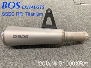 《MT196》BOS ボス BMW S1000XR マフラー SSEC RR Titanium BM10S06-SERR 極上品