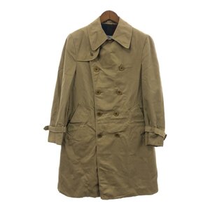 70年代 イングランド製 Aquascutum アクアスキュータム Aqua5 トレンチ コート ユーロ ベージュ (メンズ M) P2337