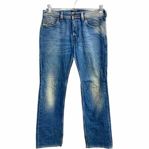 DIESEL デニムパンツ W30 ディーゼル SAFADO ボタンフライ ブルー イタリア製 古着卸 アメリカ仕入 2311-1044