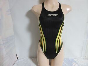 3277 ≪M≫ speedo カップ付け ロゴヒビ Xバック 超ハイレグ 競泳水着2-3