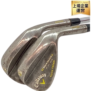 Callaway MACK DADDY 2 52 10T 58 9T ウェッジ 2本セット N.S.PRO ゴルフ キャロウェイ 中古 C9474506