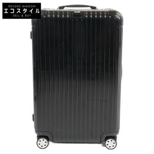 1円 RIMOWA リモワ 831.70 ブラック サルサ デラックス 電子タグ 78リットル 4輪キャリー キャリーバッグ 60L