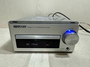 KENWOOD ケンウッド R-K521 iPod/USB/CDレシーバーアンプ　iPod用ドック搭載　通電確認済み ジャンク