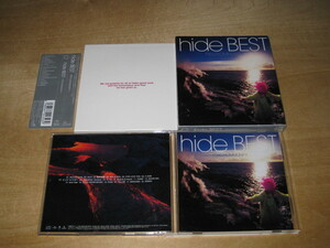 hide BEST 〜 PSYCHOMMUNITY 〜 初回限定盤 帯付CD 送¥180~ ■X JAPAN ヒデ ベスト